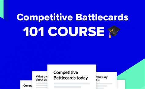 Sales Battlecards 101: Templates and Examples of Winning Competitive.